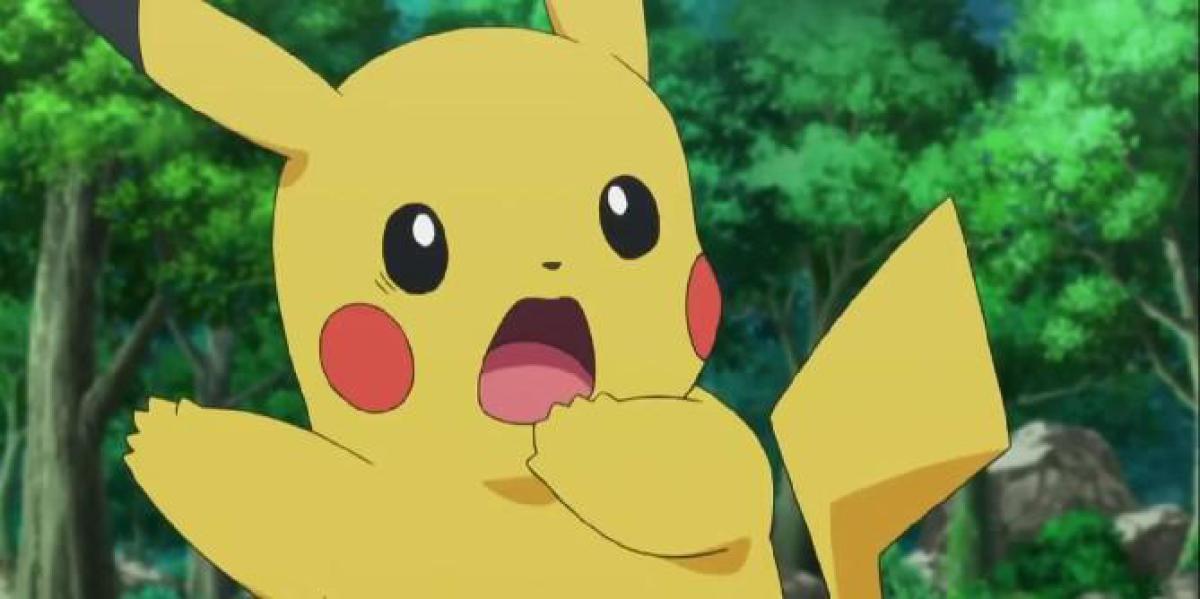 Estranho novo Pokemon Pikachu Plush sendo comparado ao Centipede Humano