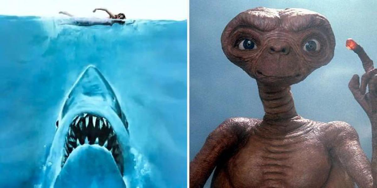 ET e Jaws de Steven Spielberg chegando ao IMAX neste verão