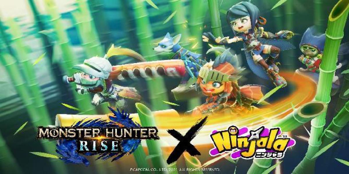 Evento de colaboração Ninjala e Monster Hunter Rise começa hoje