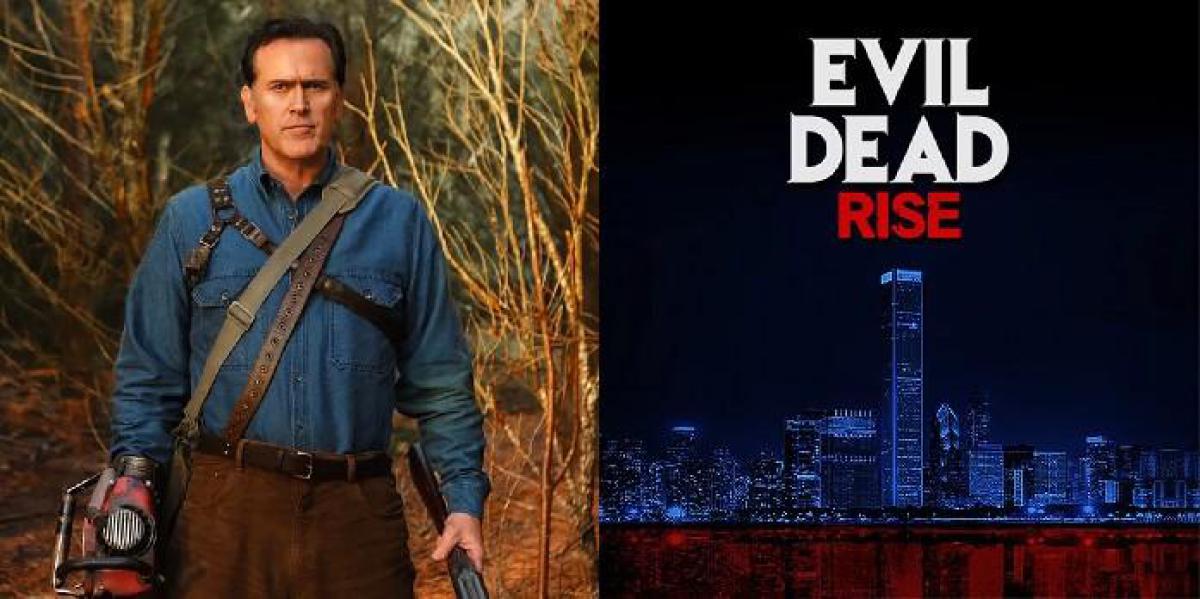 Evil Dead Rise está considerando lançamento nos cinemas, de acordo com Bruce Campbell