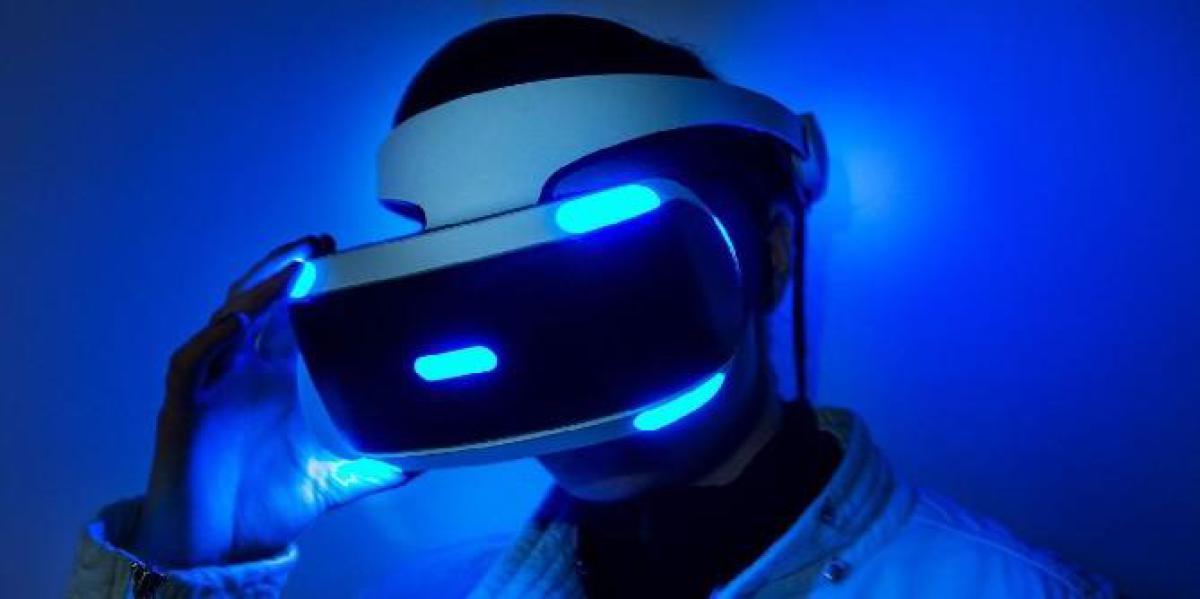 Experiência Madison Beer PlayStation VR em andamento