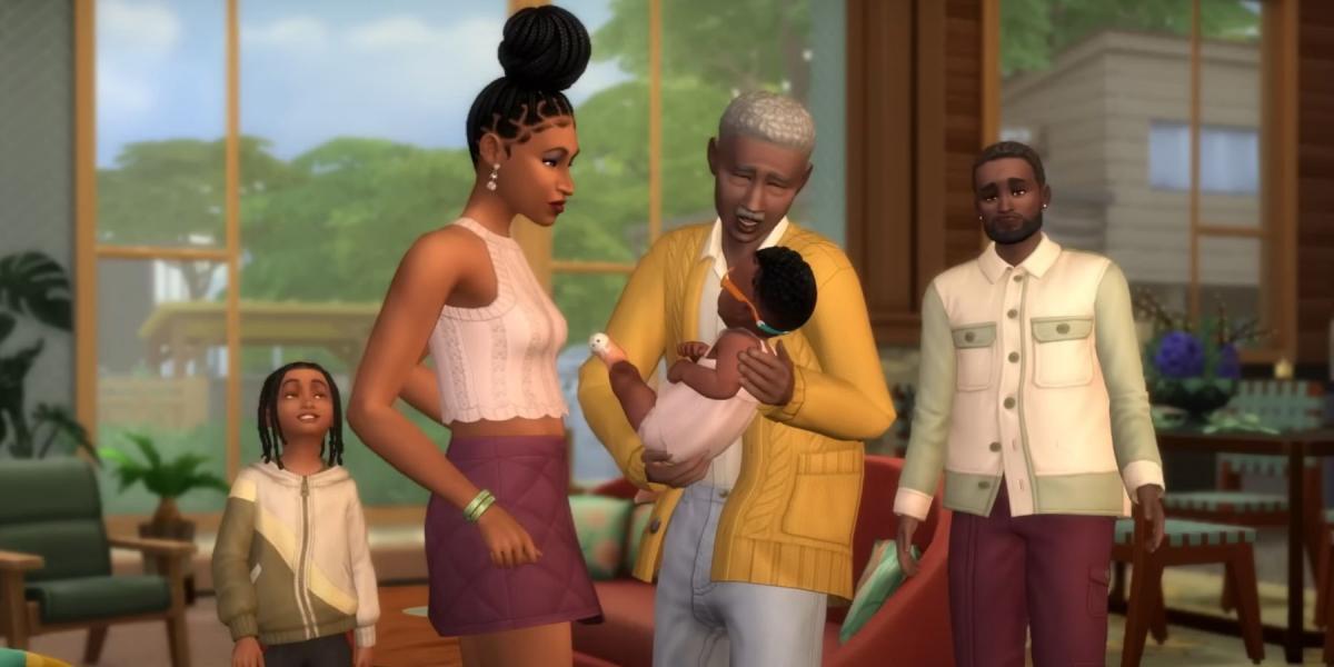 Explicação da Dinâmica Familiar de The Sims 4 Crescendo Juntos