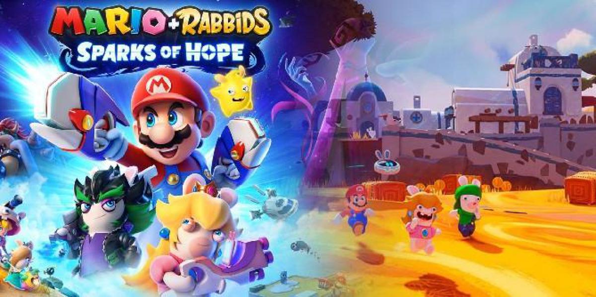 Explicação do cenário único de Mario + Rabbids Sparks of Hope
