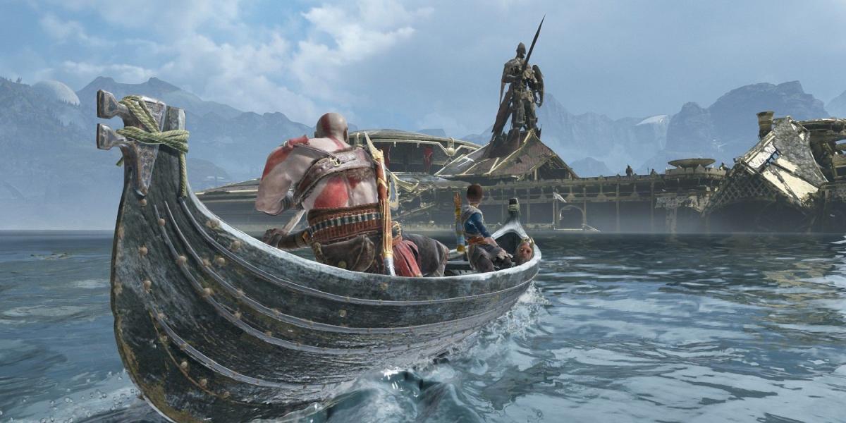 Explorando o uso de barcos pelo PlayStation em God of War Ragnarok and Beyond