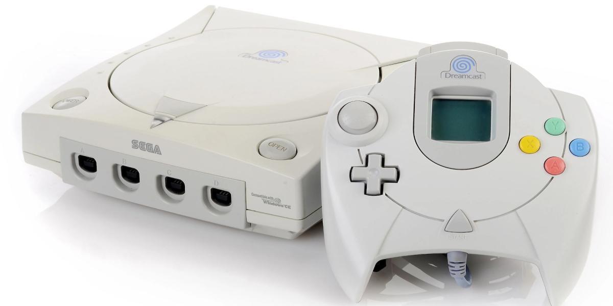 Fã da Sega vê antigo quiosque Dreamcast