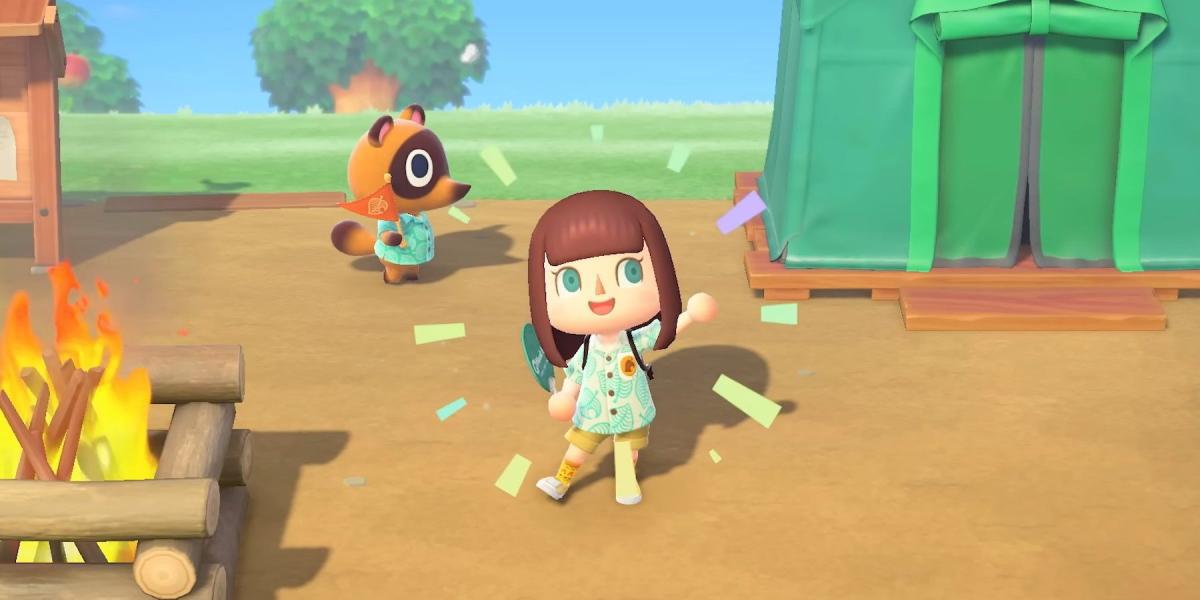 Fã de Animal Crossing: New Horizons cria vila flutuante japonesa