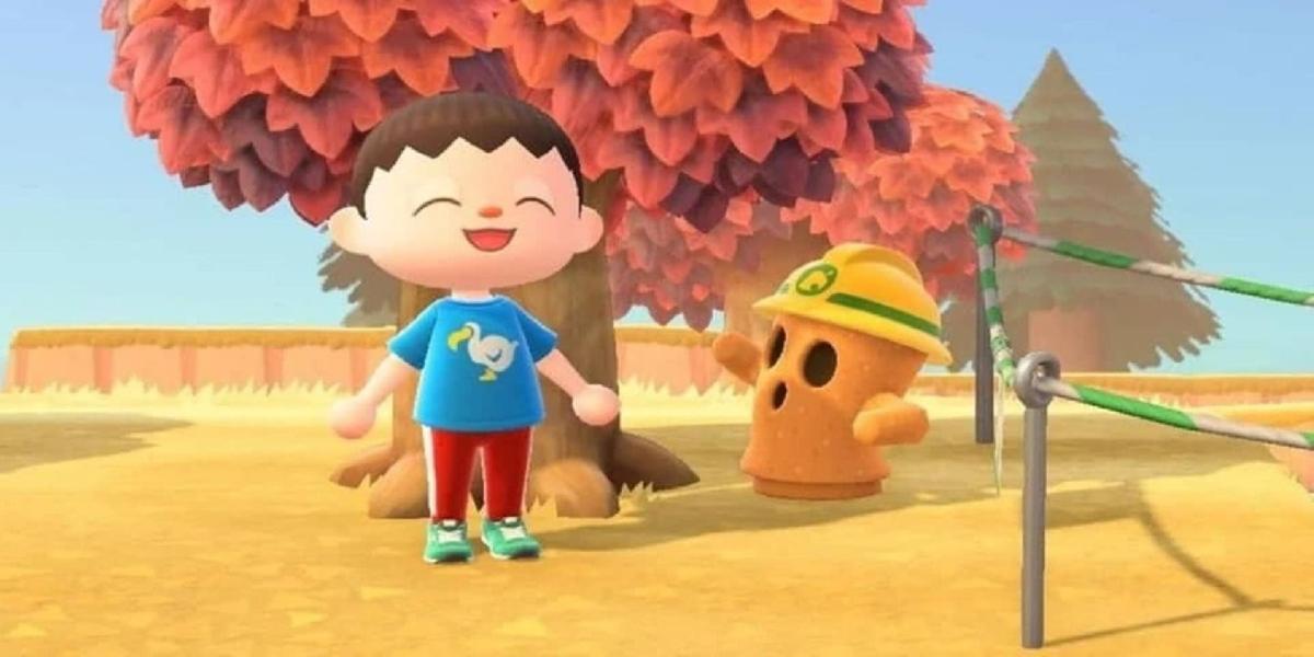 Fã de Animal Crossing: New Horizons mostra peculiar plantador Gyroid