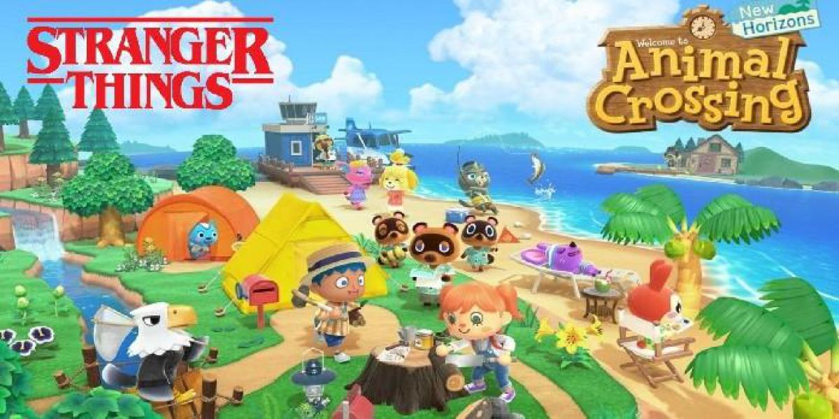 Fã de Animal Crossing: New Horizons transforma personagens de Stranger Things em aldeões