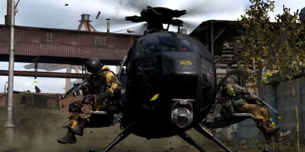 Fã de Call of Duty Warzone demonstra como desviar de mísseis bloqueados em um helicóptero