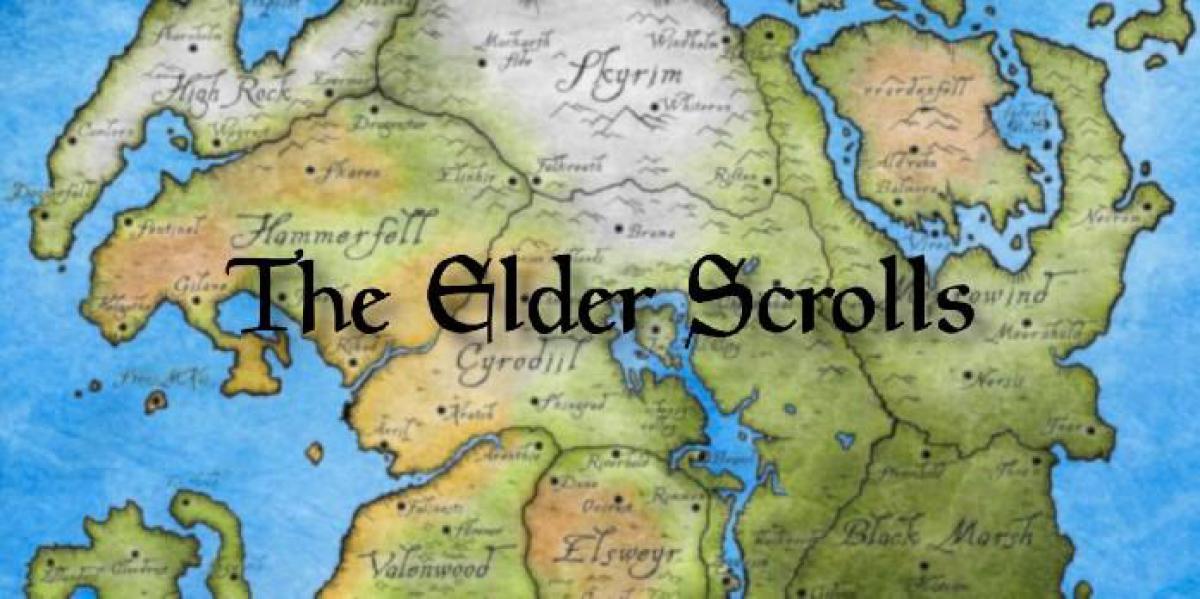 Fã de Elder Scrolls aponta discrepância entre o tamanho do Game World e a Canon