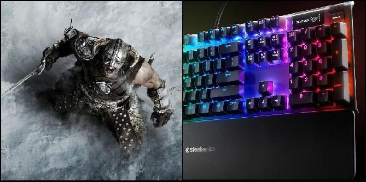 Fã de Elder Scrolls faz Skyrim tocar em seu teclado