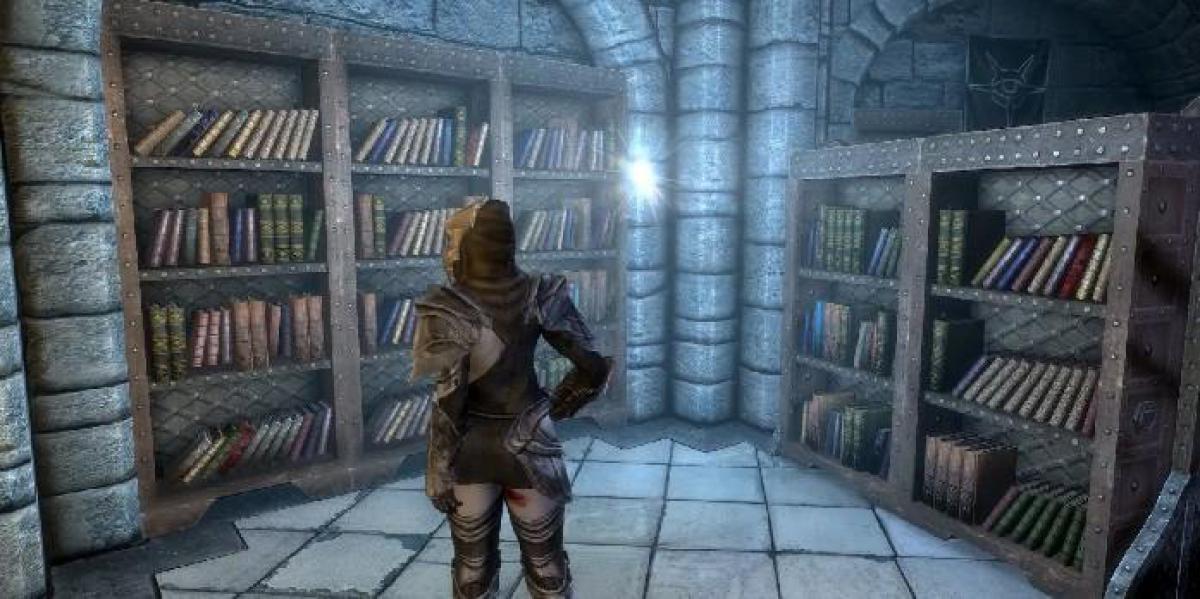 Fã de Elder Scrolls mostra livros personalizados de Skyrim
