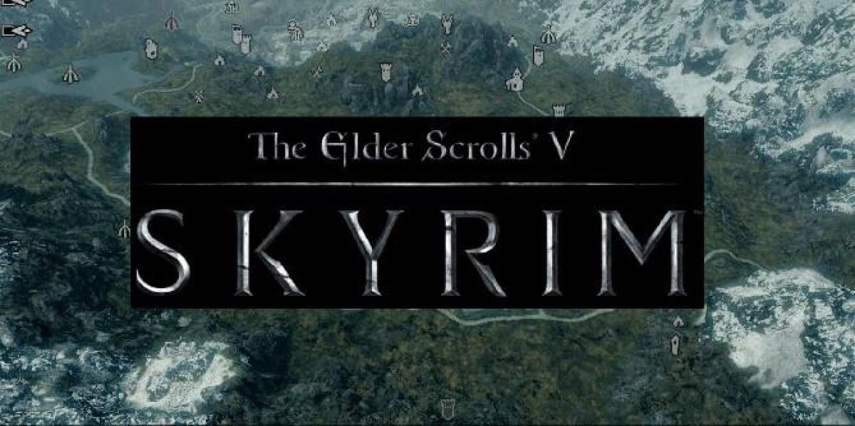 Fã de Elder Scrolls recria mapa de Skyrim na vida real