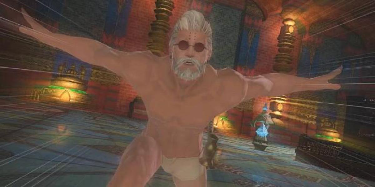 Fã de Final Fantasy 14 anima quebra de limite personalizada para Godbert Manderville