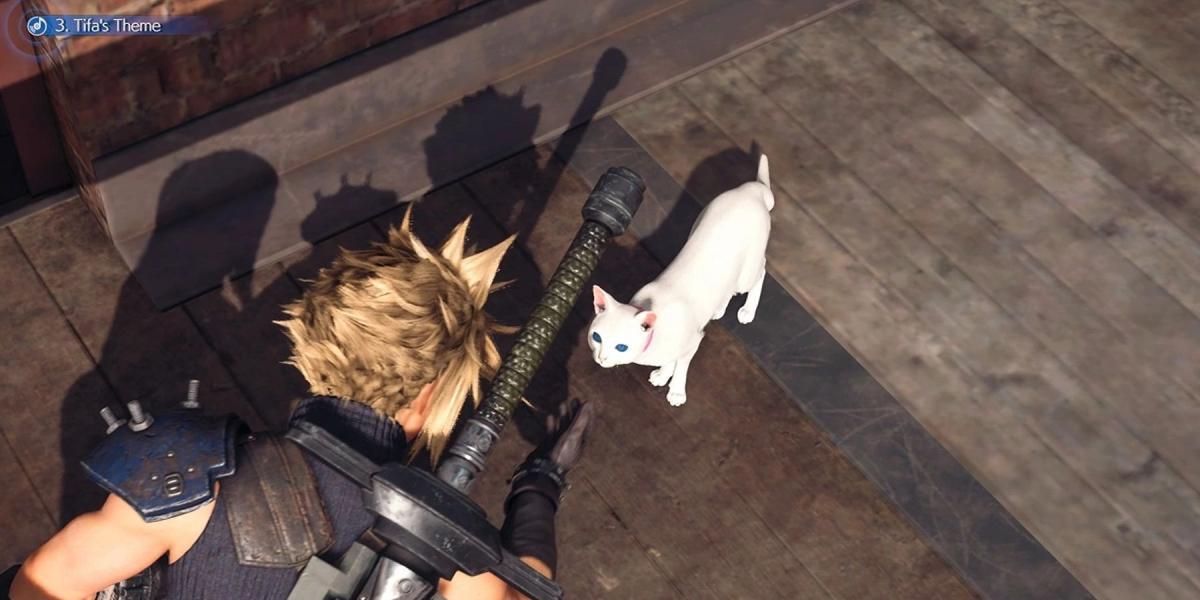 Fã de Final Fantasy 7 Remake compartilha vídeo hilário de gato querendo conhecer gatos no jogo