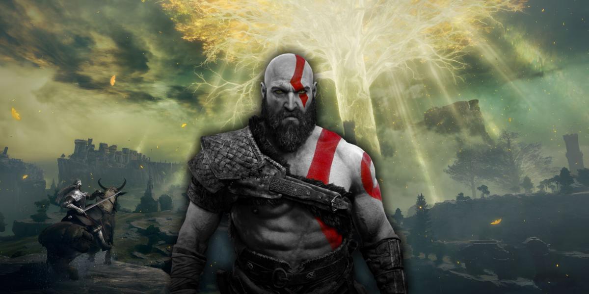Fã de God of War mostra incrível construção de anel de Kratos Elden