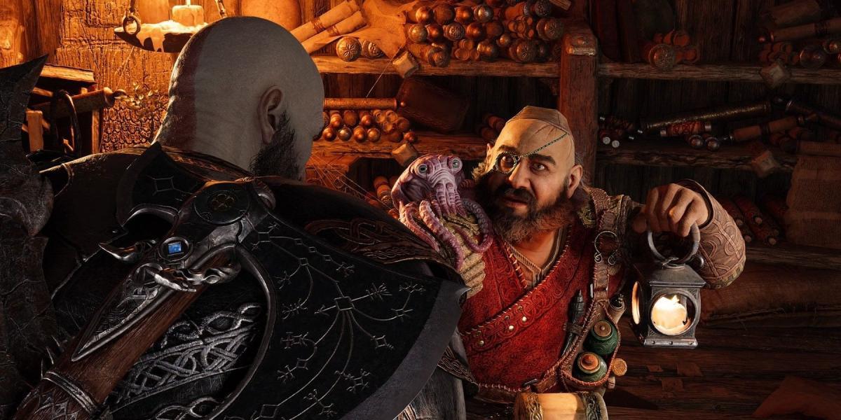 Fã de God of War Ragnarok faz biscoitos de Kratos para o Natal