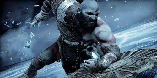 Fã de God of War Ragnarok imagina Kratos com o estilo artístico de DBZ