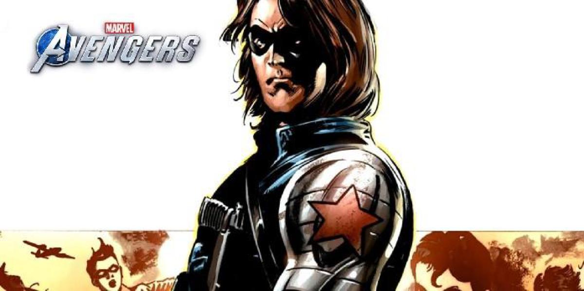 Fã de Marvel s Avengers compartilha conceito de Soldado Invernal