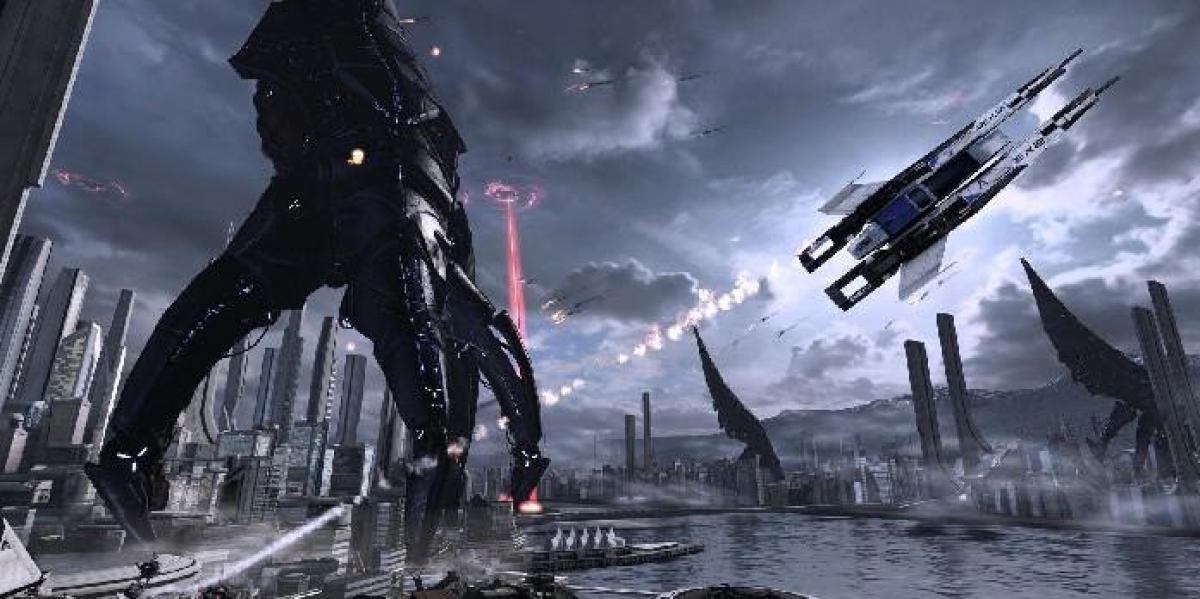 Fã de Mass Effect compartilha incrível arte de Reaper feita por seu pai