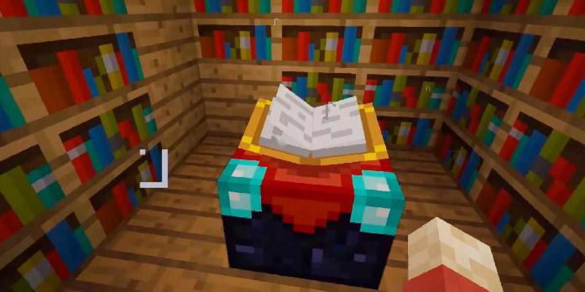 Fã de Minecraft faz impressionante animação de mesa de encantamento isométrica