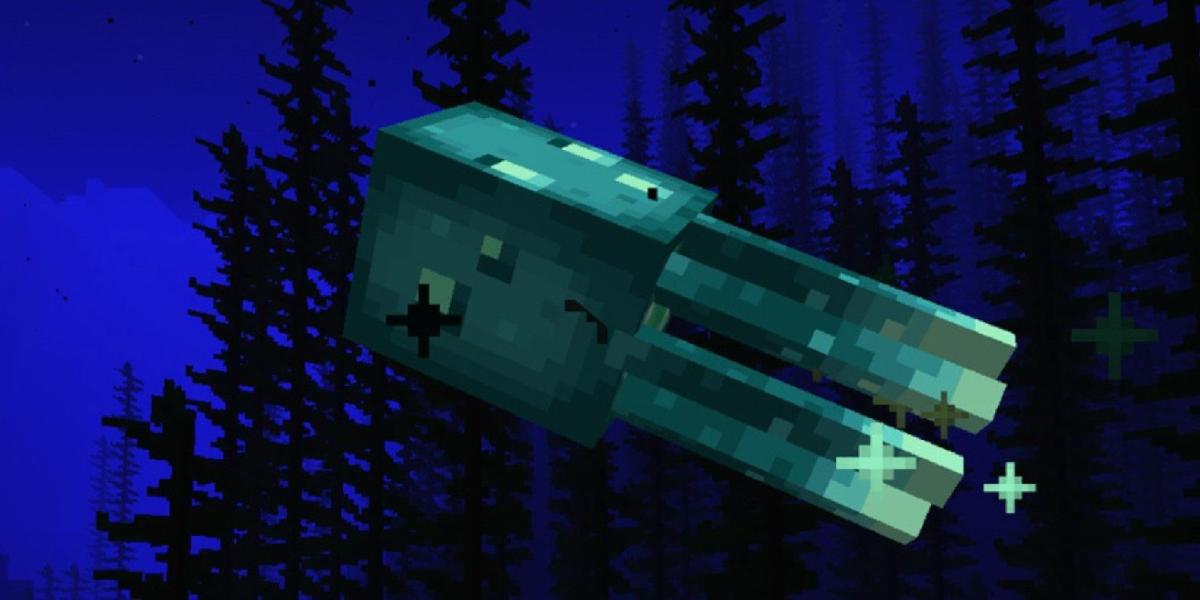 Fã de Minecraft faz impressionante animação LEGO Glow Squid