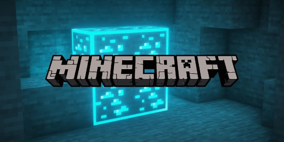 Fã de Minecraft faz lâmpada da vida real com base no minério de diamante do jogo