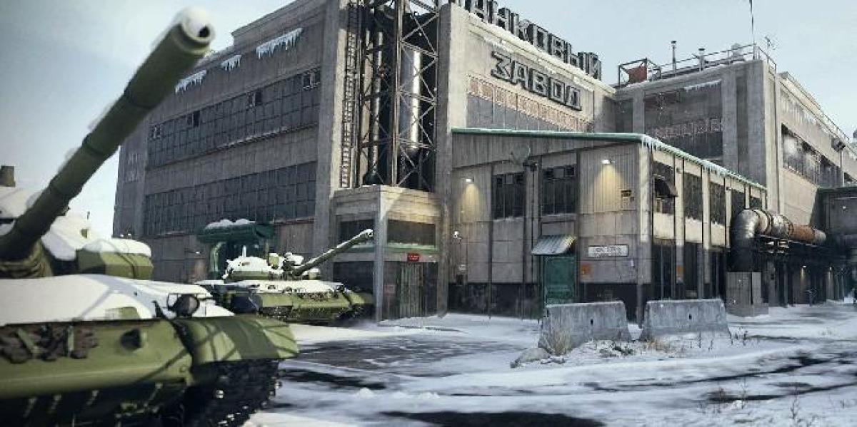 Fã de Modern Warfare cria tour hilário pela fábrica de tanques de mapas