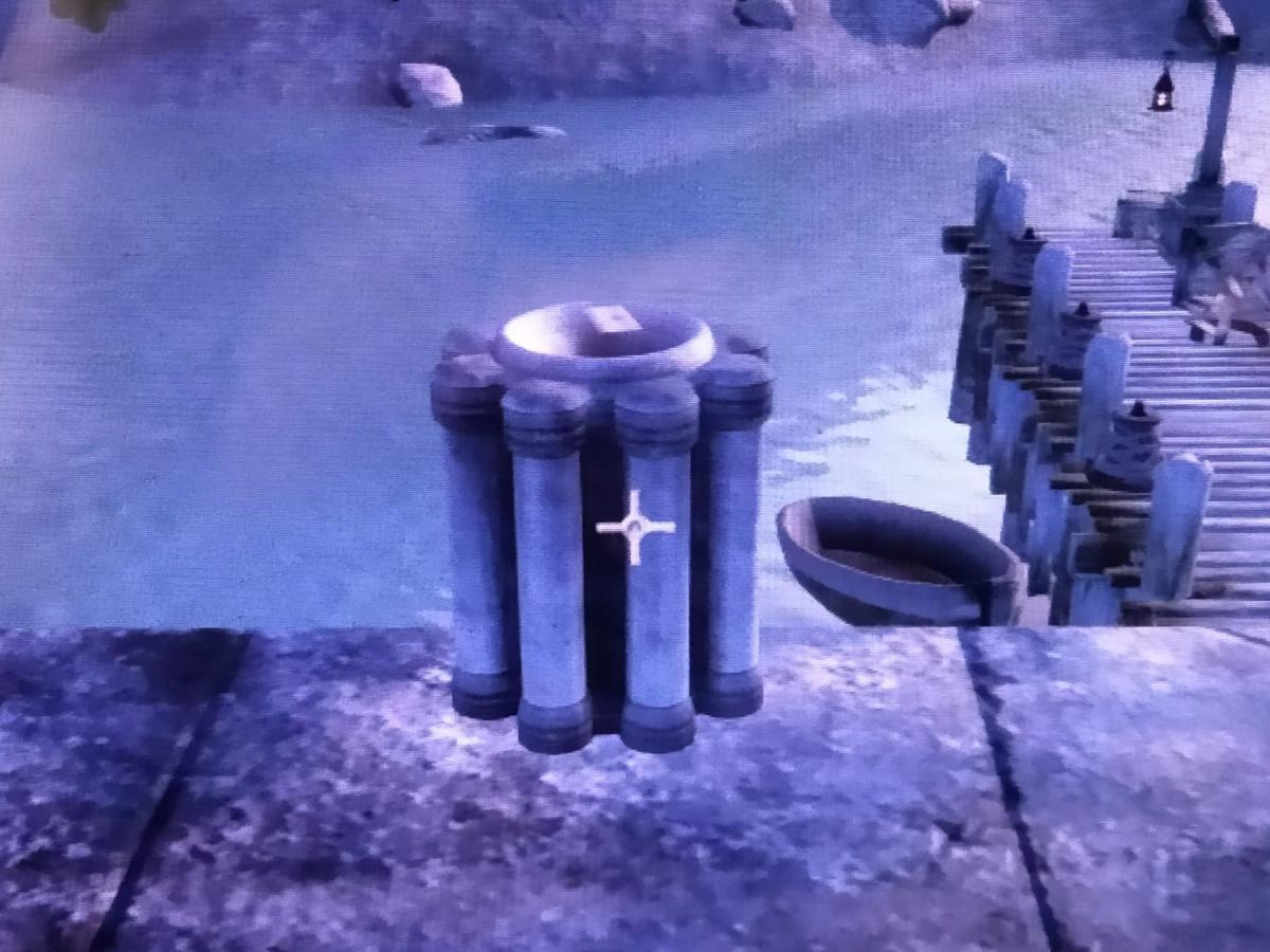 Imagem de Oblivion mostrando um altar personalizado colocado fora da Prisão da Cidade Imperial.