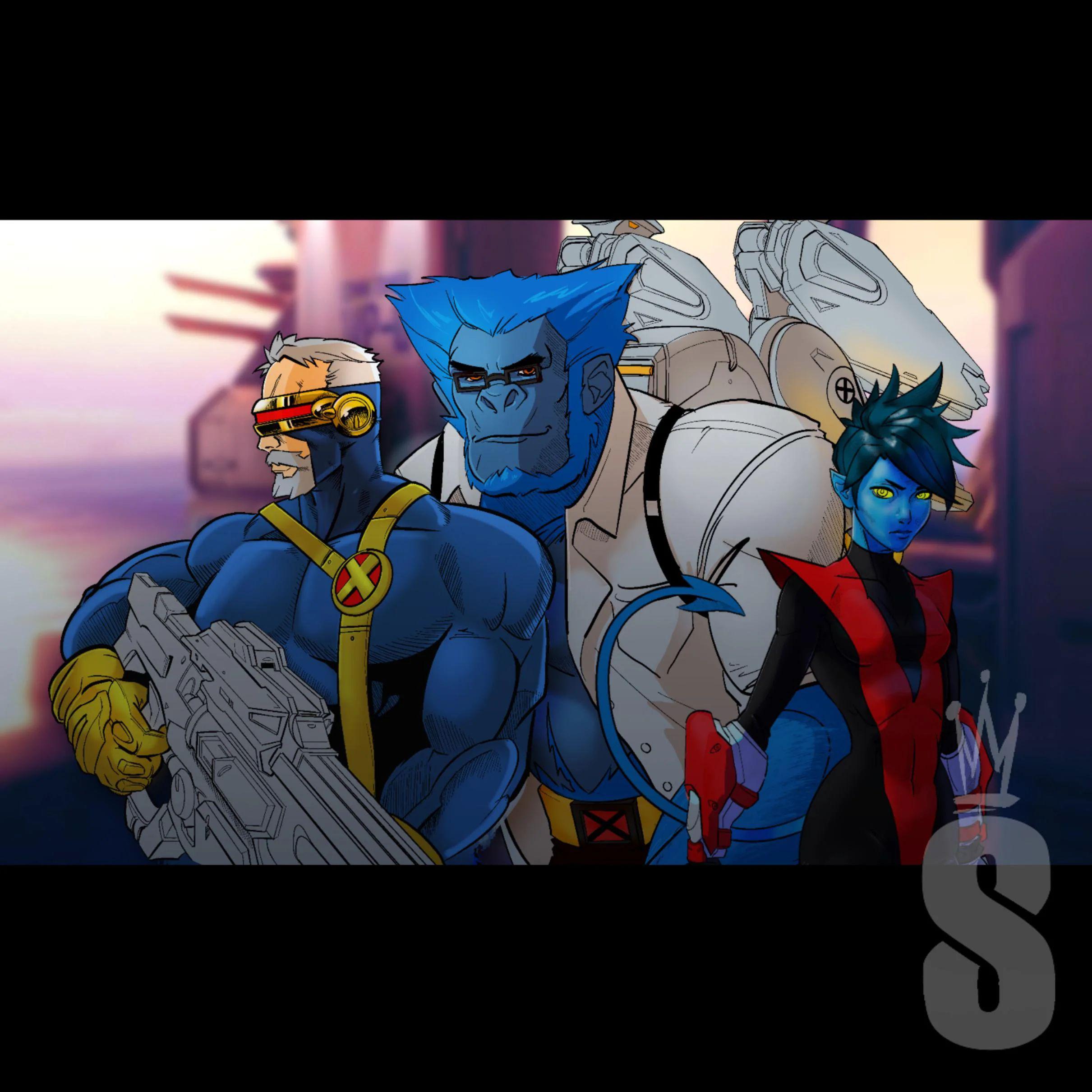 Fã de Overwatch 2 compartilha conceitos incríveis para skins cruzadas dos X-Men