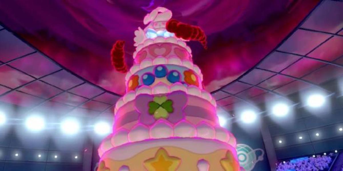 Fã de Pokemon cria incrível bolo Gigantamax Alcremie para o aniversário de sua filha