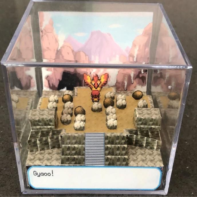 Fã de Pokemon cria incrível Diorama de Moltres