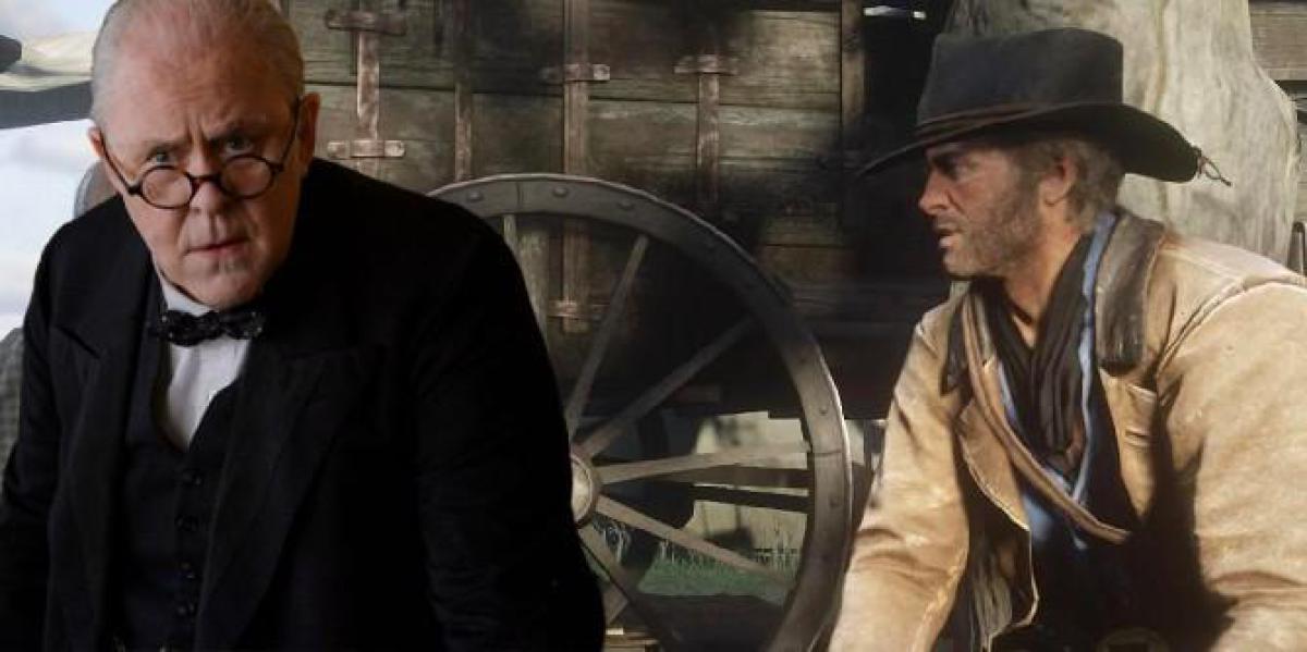 Fã de Red Dead Redemption 2 compartilha encontro com John Lithgow