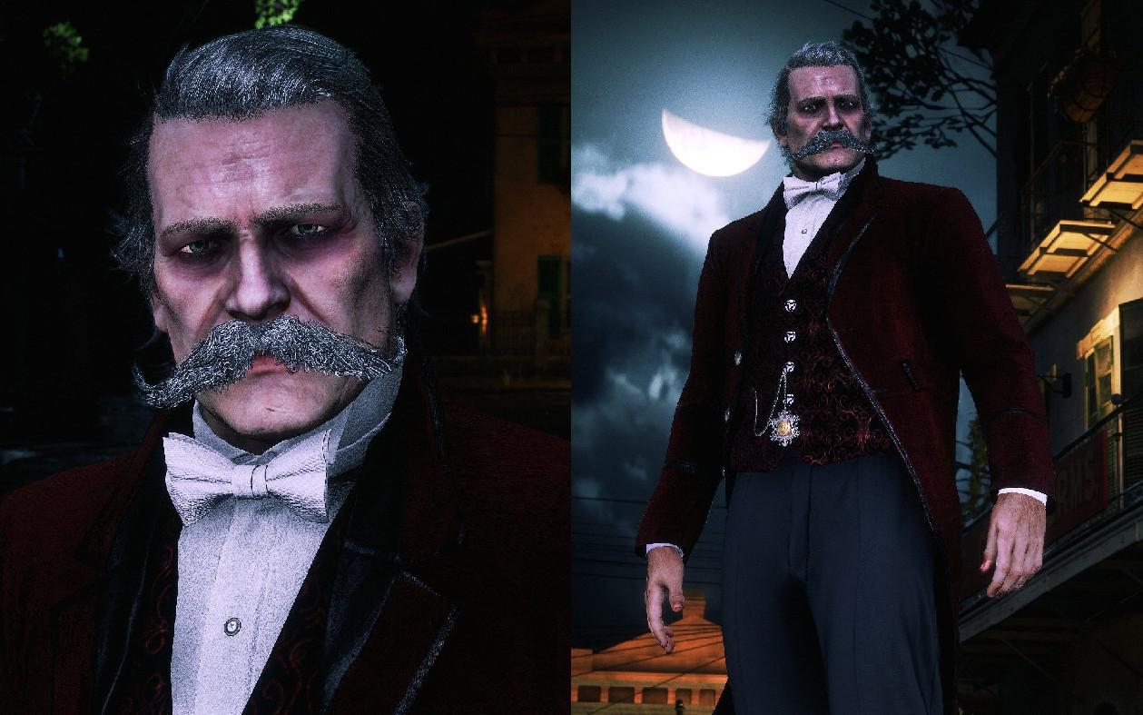 Fã de Red Dead Redemption 2 transforma Arthur em vampiro para o Halloween