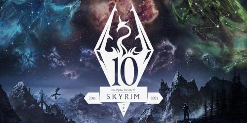 Fã de Skyrim cria lindo colar com o logotipo do jogo