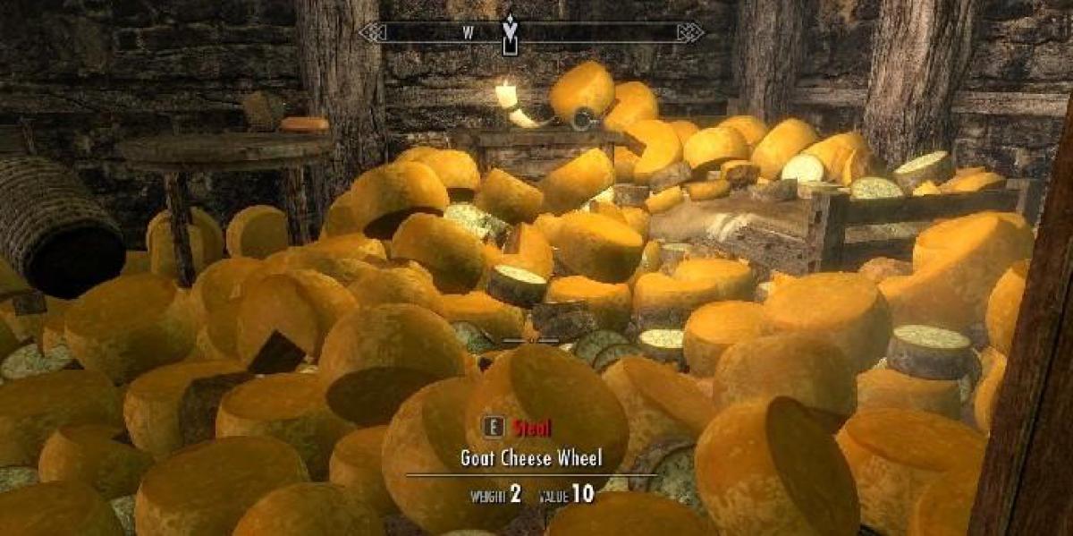 Fã de Skyrim mostra estranha casa feita de queijo