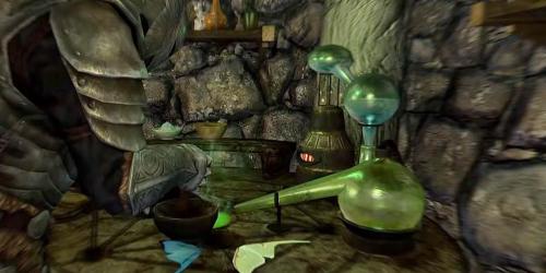 Fã de Skyrim pinta linda peça em aquarela dos ingredientes de alquimia do jogo