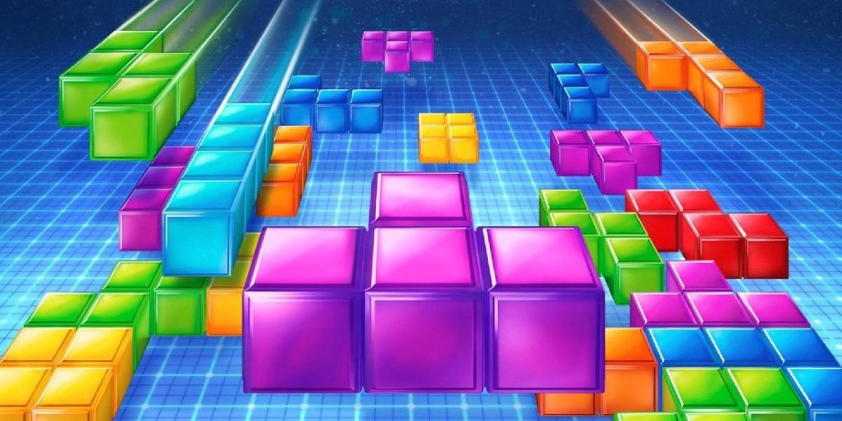 Fã de Tetris faz porta com Tetrominoes