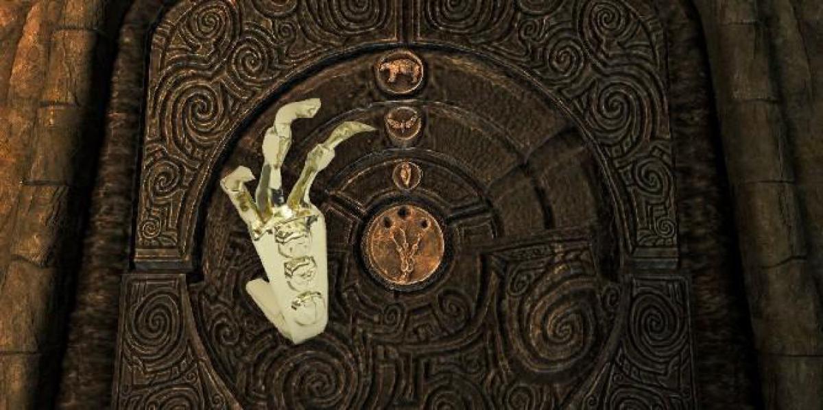 Fã de The Elder Scrolls mostra garra de ouro do mundo real de Skyrim