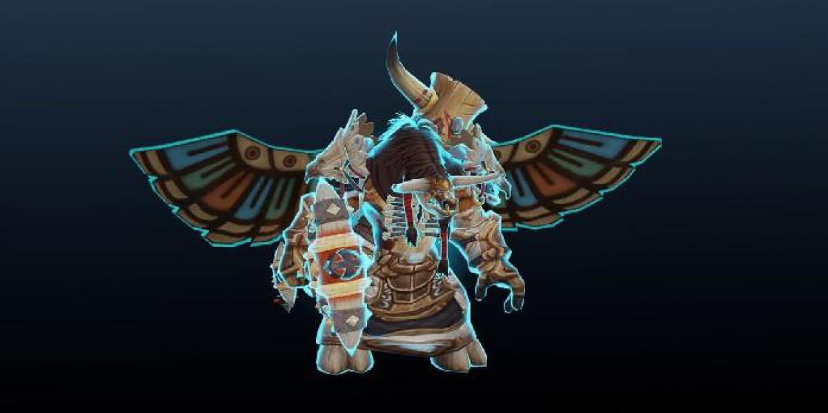 Fã de World of Warcraft apresenta o conceito de glifos de asa da ira vingativa do paladino