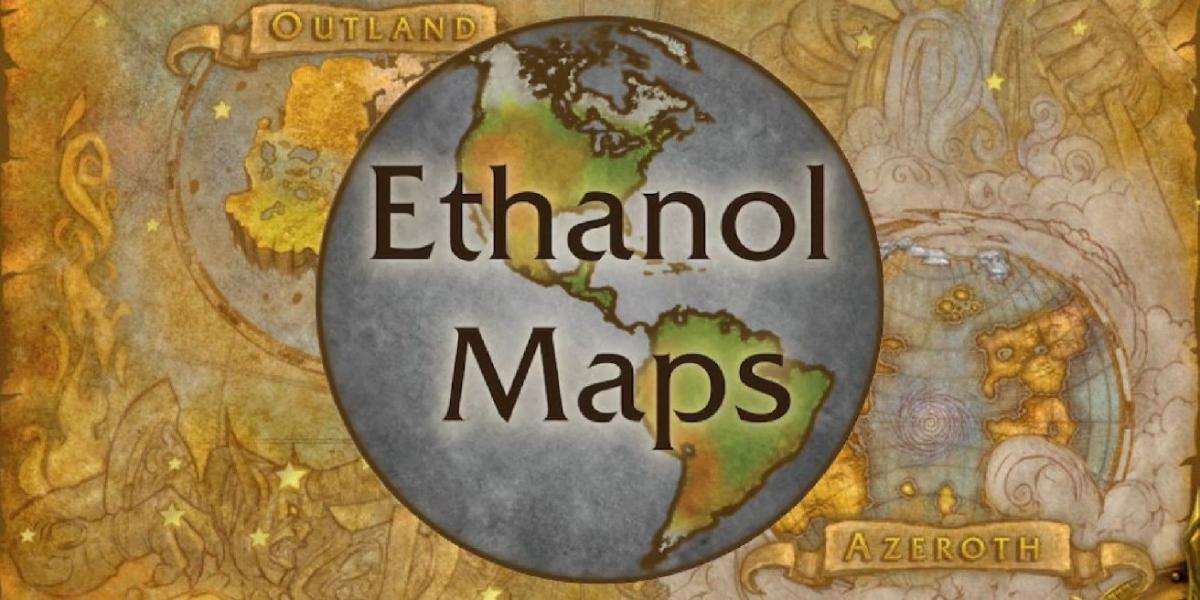 Fã de World of Warcraft faz mapa estilo Azeroth dos EUA