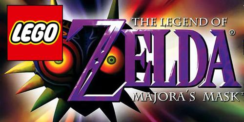 Fã de Zelda faz controle N64 e cartucho de máscara de Majora com Lego