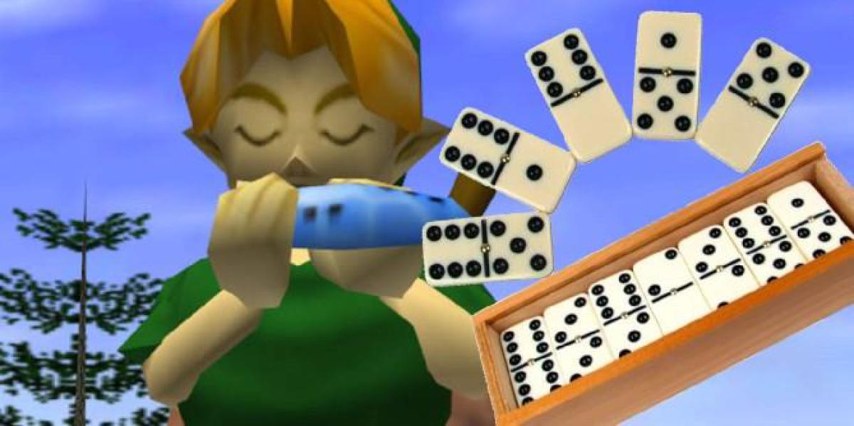 Fã de Zelda: Ocarina of Time cria tributo impressionante usando mais de 50.000 dominós