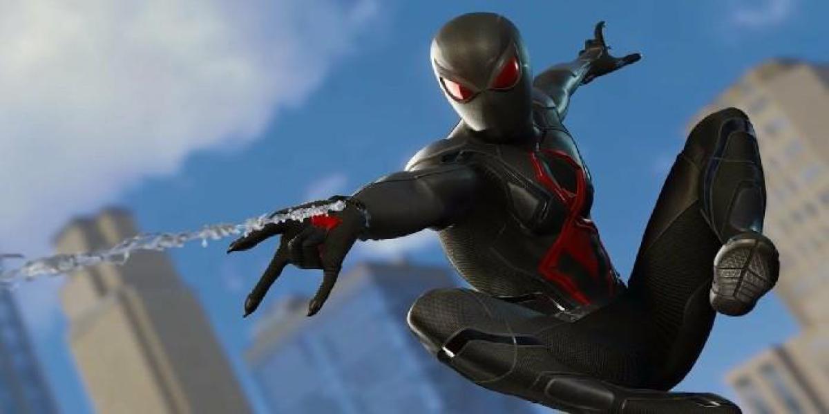 Fã do Homem-Aranha da Marvel cria menu de personalização de traje incrível