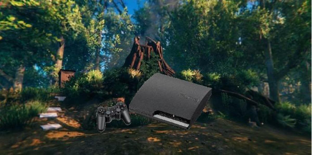 Fã do PlayStation resgata PS3 abandonado do pântano