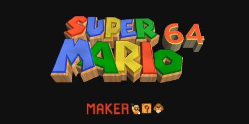 Fã faz impressionante mod de Super Mario 64 Maker