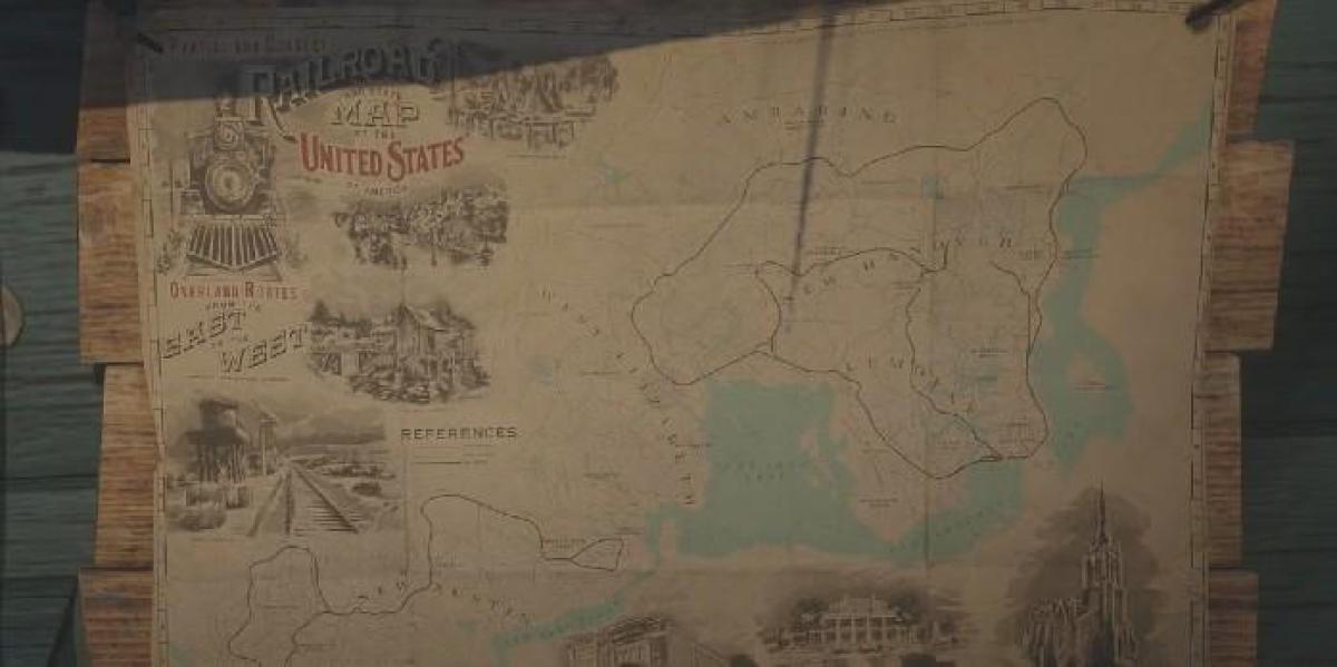 Fã faz mapa do Eclipse Solar no estilo de Red Dead Redemption