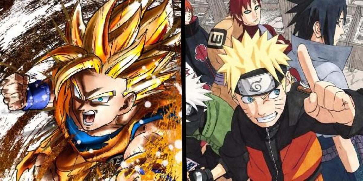 Fã imagina Dragon Ball FighterZ com personagens de Naruto