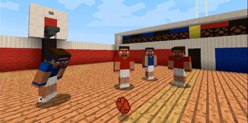 Fã inteligente de Minecraft faz quadra de basquete totalmente funcional