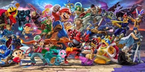 Fã recria Super Smash Bros. Ultimate Mural em 3D